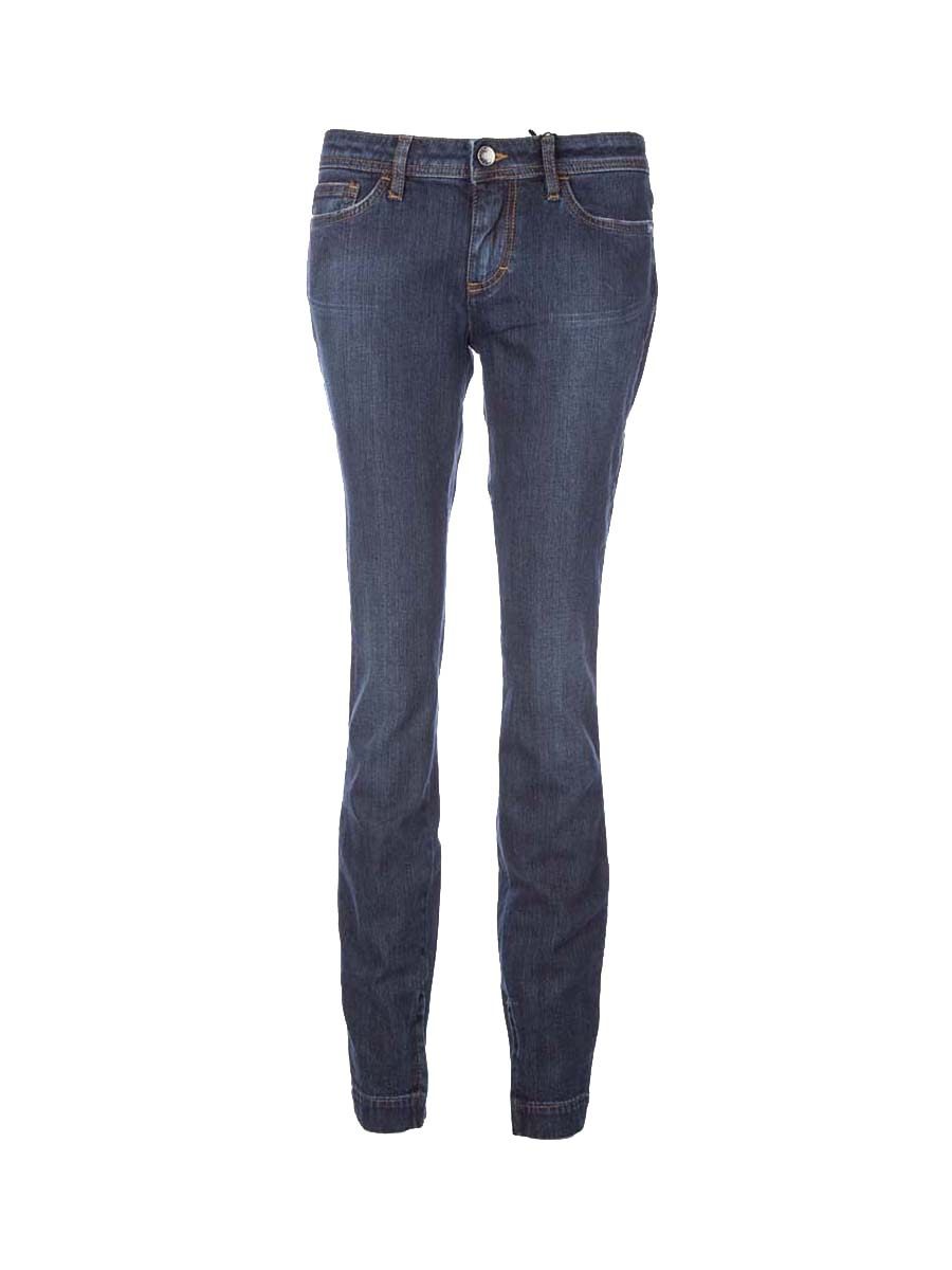 Dolce&Gabbana 蓝色修身牛仔长裤