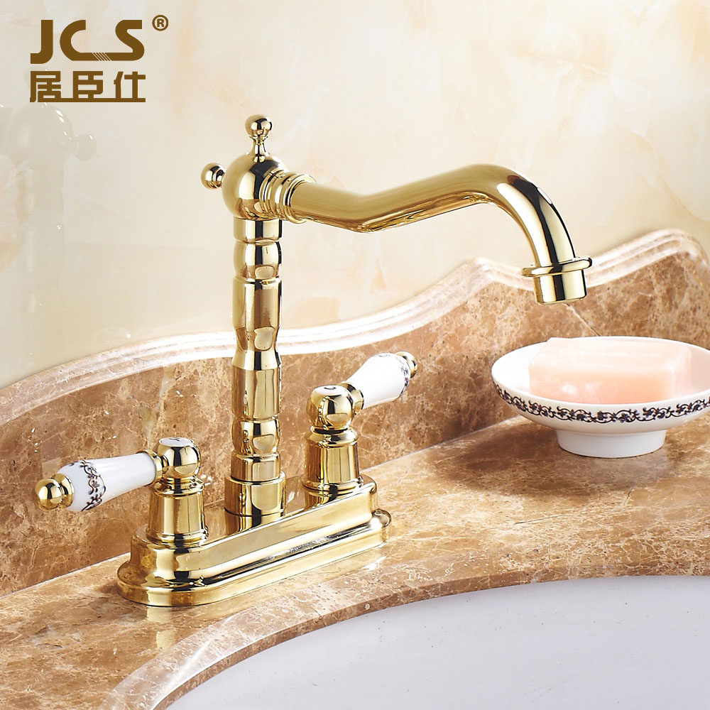 �ӳ���ȫͭ�ƽ�ɫ˫��������ͷ9172