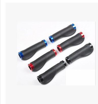 New mountain bike grips ergonomically locked grips bicycle grips can be locked and sent to the block
