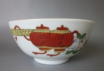 Cultural Revolution red lanterns leap into porcelain bowls