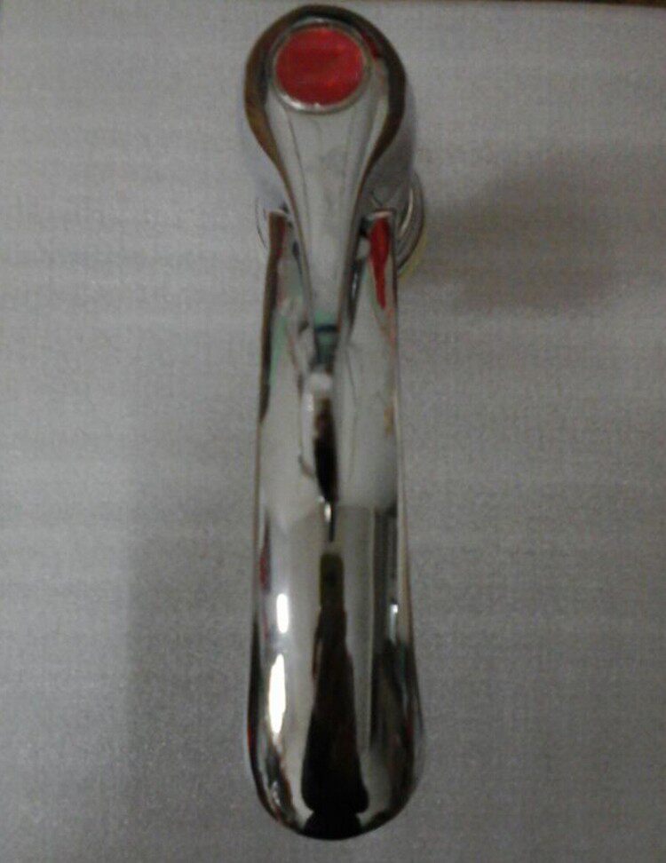 Washbasin surface basin single cold tap ceramic basin table pan washbasin tap full copper valve core