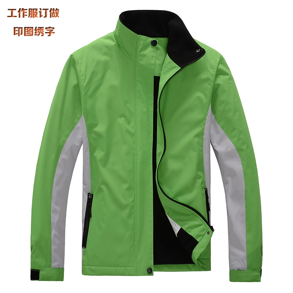Waterproof Jacket Booking for winter workwear Custom Warm Tooling Clothing Set for employees Winter dress White collar