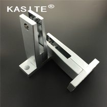 Public Toilet Toilet Partition Five Gold Accessories Thickened Aluminum Alloy Support Foot Bracket Base