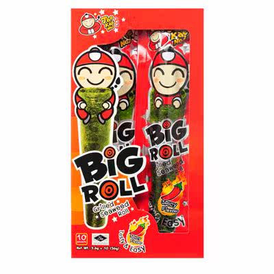 小老板海苔棒棒卷-(3.6gx10入)台湾官网直邮进口