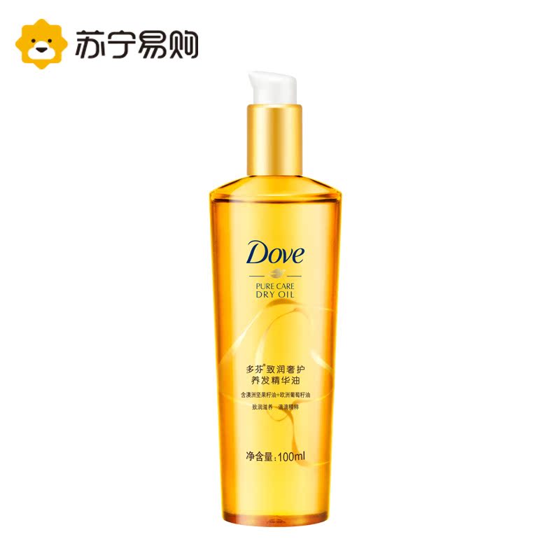 【苏宁易购】多芬致润奢护养发精华油100ml