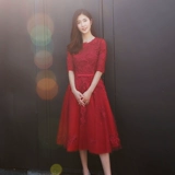 Красное вечернее платье, подходит для подростков