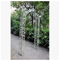 Garden decoration French country do old wrought iron arches Clematis rose climbing frame gardening groceries