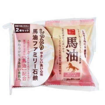 日本制造 马油香皂(2入/组)LI-477923台湾官网直邮进口