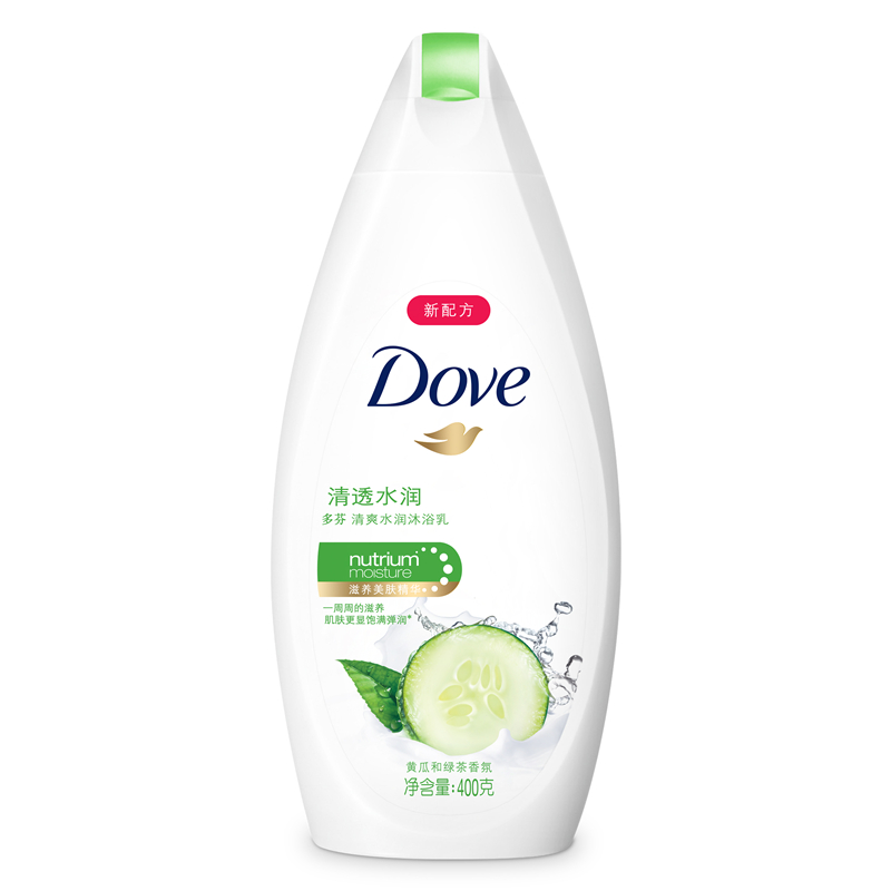 联合利华 Dove/多芬闺蜜清透水润沐浴乳沐浴露400ml/g
