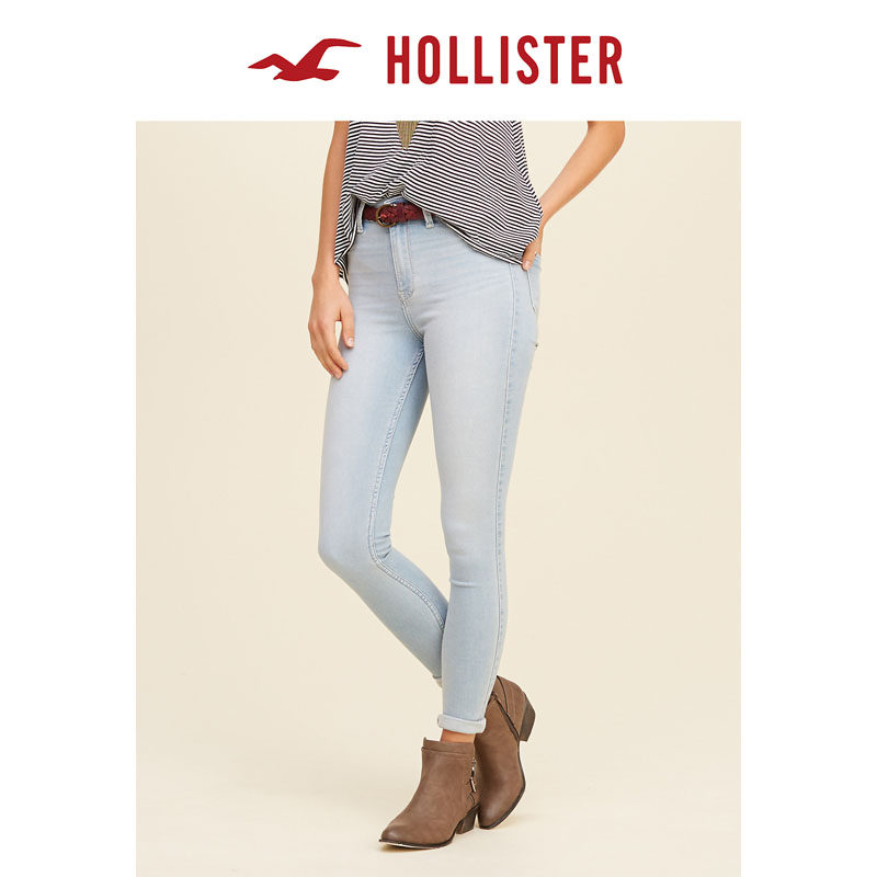 Hollister 针织牛仔打底裤 女 102582