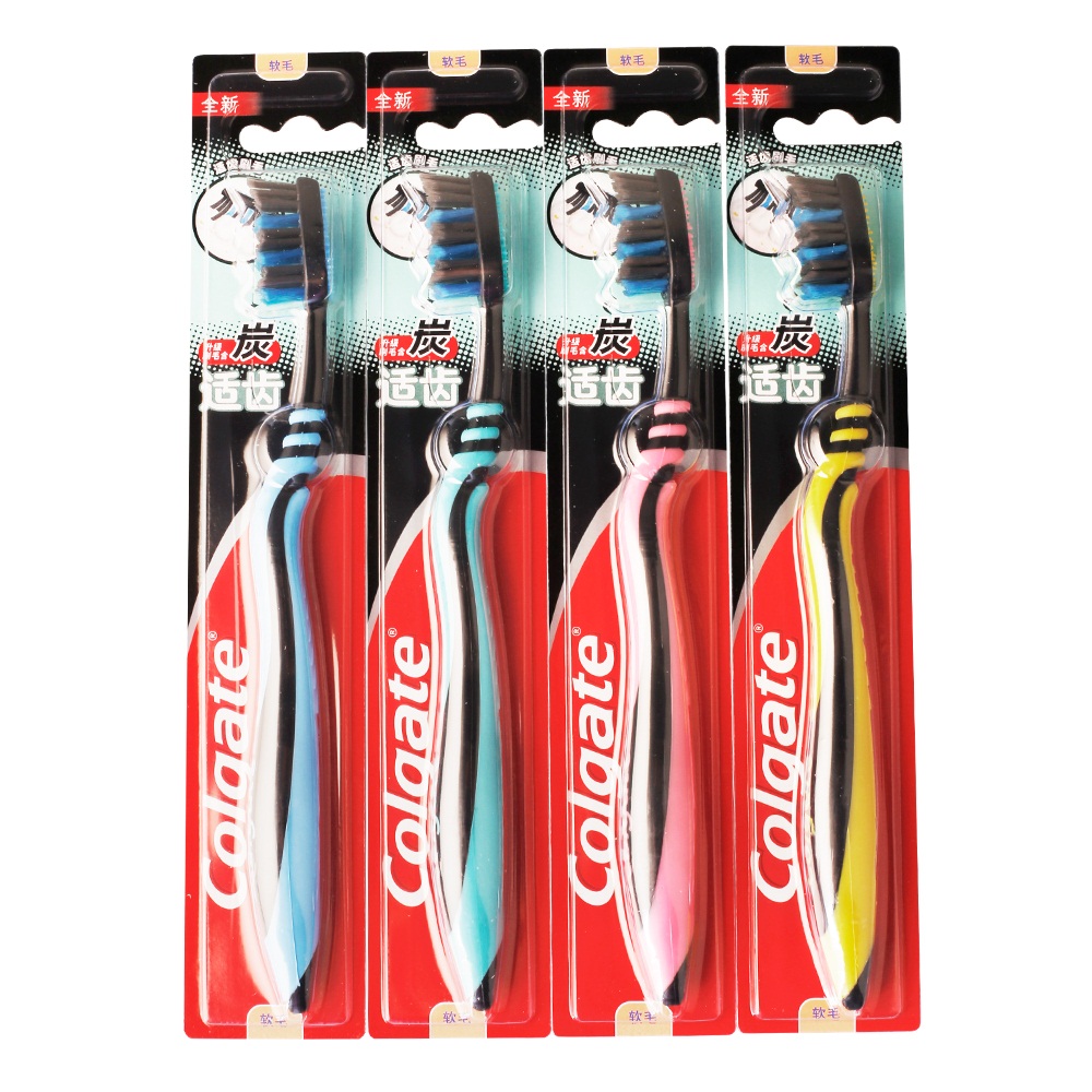 【天猫超市】Colgate/高露洁牙刷适齿多效型（软毛）4支装牙刷