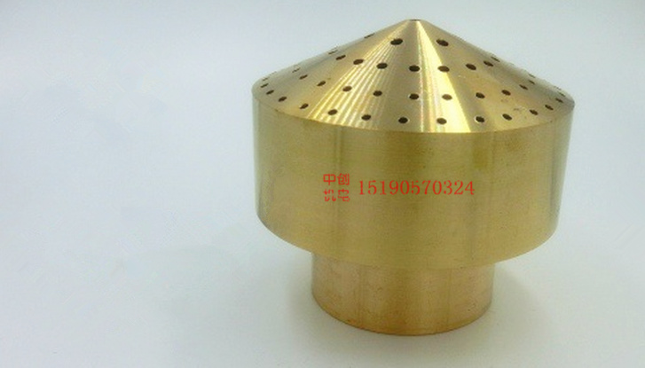 All copper thickening 4 min flower nozzle water view moulding yard pool landscape fountain head special direct sales