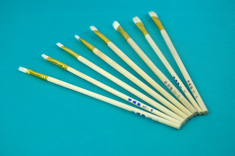 NO pen small goat hair brush NO1-8 sketching universal brush color plotter pen craft replenishing oil pen depicting pen brush pen