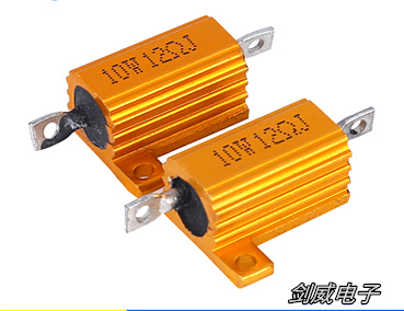 Gold RX24-10W power aluminum shell resistance 1K 2 1R 8R 10R 10R 4R 100R 100R 100R