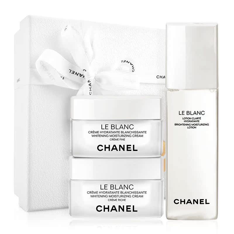 Chanel/香奈儿美白系列套装 精华水+滋养霜+晚霜