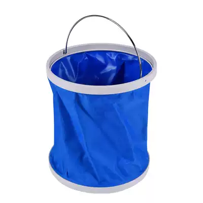 Netong 11-liter large car canvas fishing portable car wash bucket Car wash utensils car folding bucket
