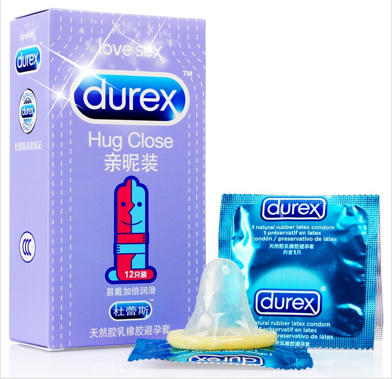 杜蕾斯 安全套亲昵装12只安全套 超润滑避孕套 成人用品yd