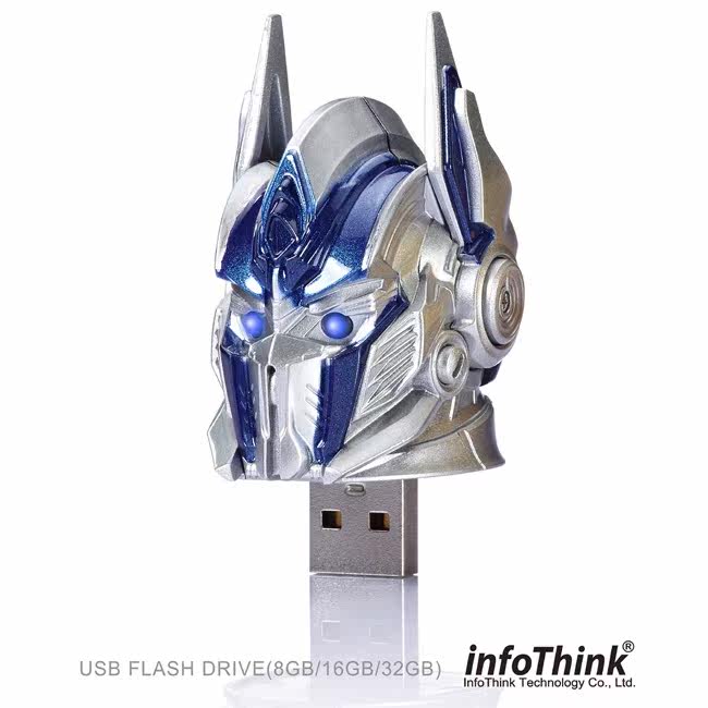 InfoThink 变形金刚 3D随身碟 - 柯博文头 32GB