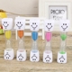 Trẻ em sáng tạo đánh răng cười đồng hồ cát hẹn giờ 1/3/5 phút thời gian trang trí bằng nhựa thả quà an toàn phụ kiện trang trí kệ tivi Trang trí nội thất
