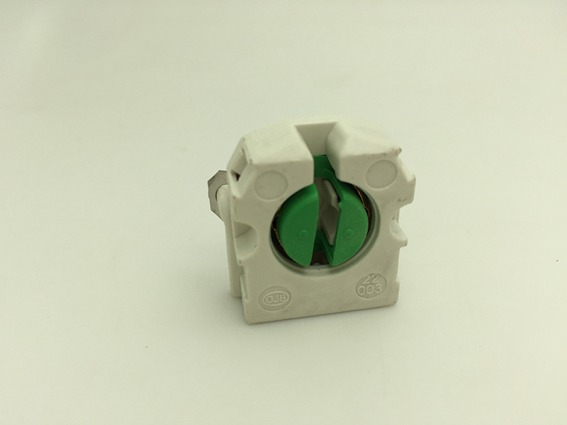 22003 light tube lamp holder with spring plate