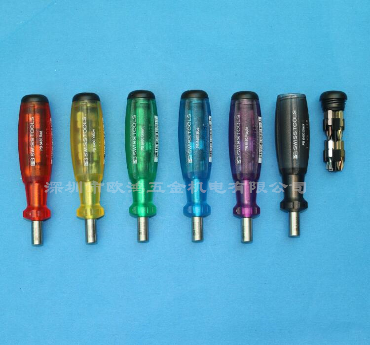 Imported Swiss PB 6460 1 4 Exchangeable Batch Head 8 Fit 1 Magnetic Screwdriver Screwup Combination Tool