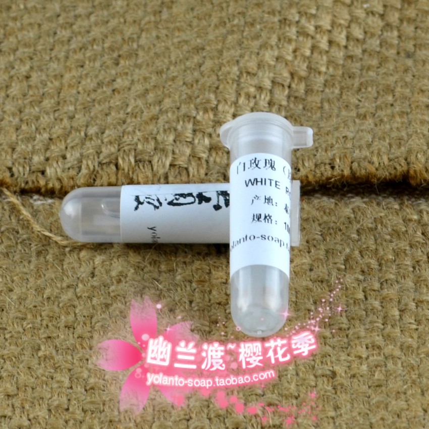 Youlandu~Cherry Blossom Season DIY Skin Care Products Handmade Soap Lip Balm Balm White Rose Original Essence 1ML Thailand