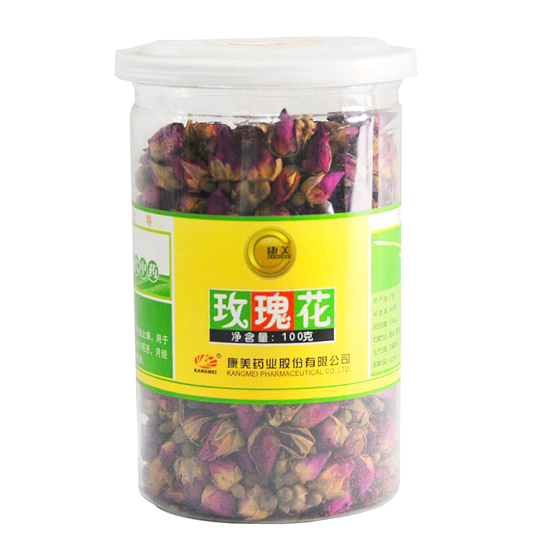 康美养生茶玫瑰花100g/瓶花草茶