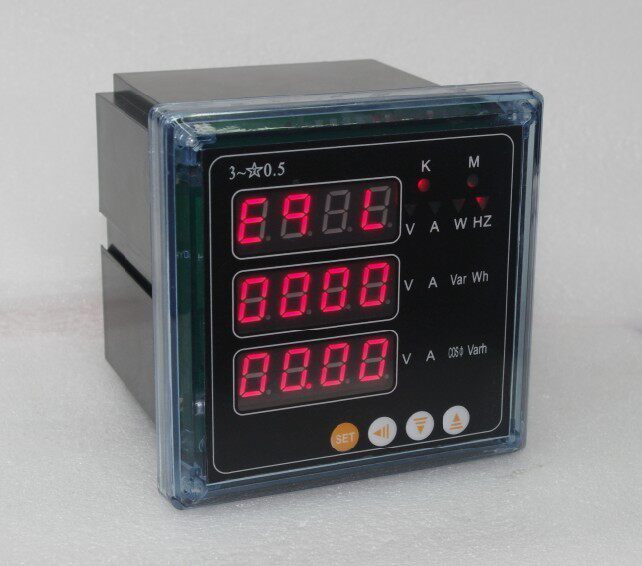 Three-phase multifunctional power monitor electric parameter power meter power meter meter standard RS485 connector
