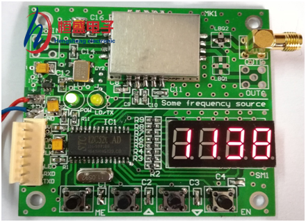 Wideband Synthesizer Signal Source The ADF4351 4350 is customizable