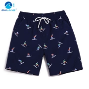 Gailang mùa hè bên bờ biển kỳ nghỉ bãi biển quần nam khô nhanh kích thước lớn lỏng quần short quần âu lướt quần