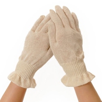 Japan Moisturizes Nourishing Care Hand Skin Prevents Dry Rough Mesh Gloves Sleep can also be used