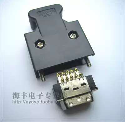 SAN-M 20P gold-plated servo drive jie tou xin Alternative 3M 10320 VW3M8111 SM-20P