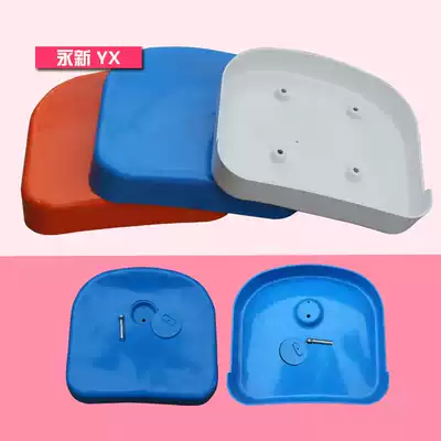 Glass fiber stool surface Fast food table stool surface accessories Blue orange red stool surface Stadium bleachers chair surface Special offer