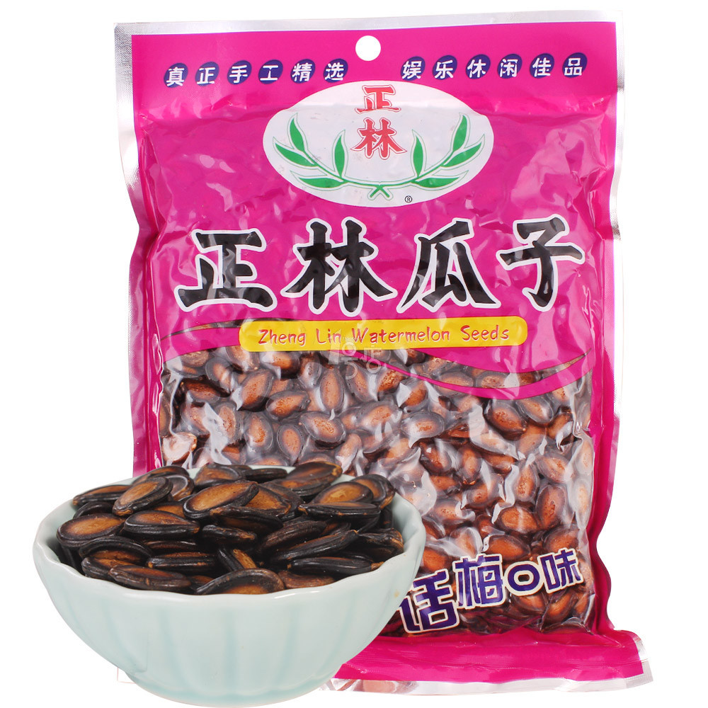 正林 3A话梅味黑瓜子454g/袋