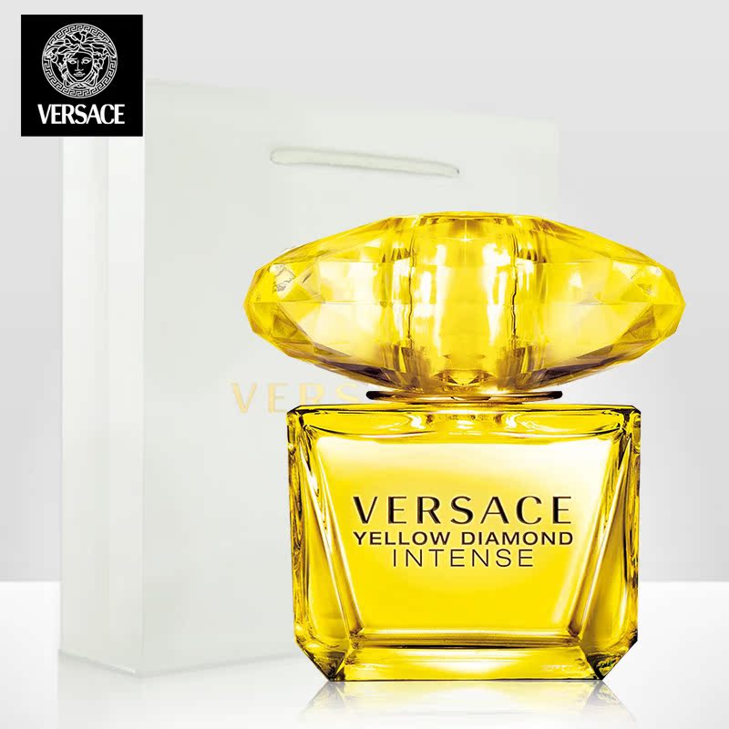 Versace/范思哲炫幻金钻女士香水30ml黄钻淡香精香氛留香持久礼物