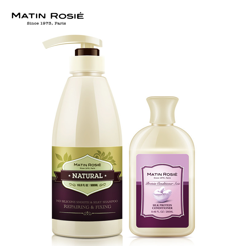 滋润修复固色洗发水500ml+护发素280ml