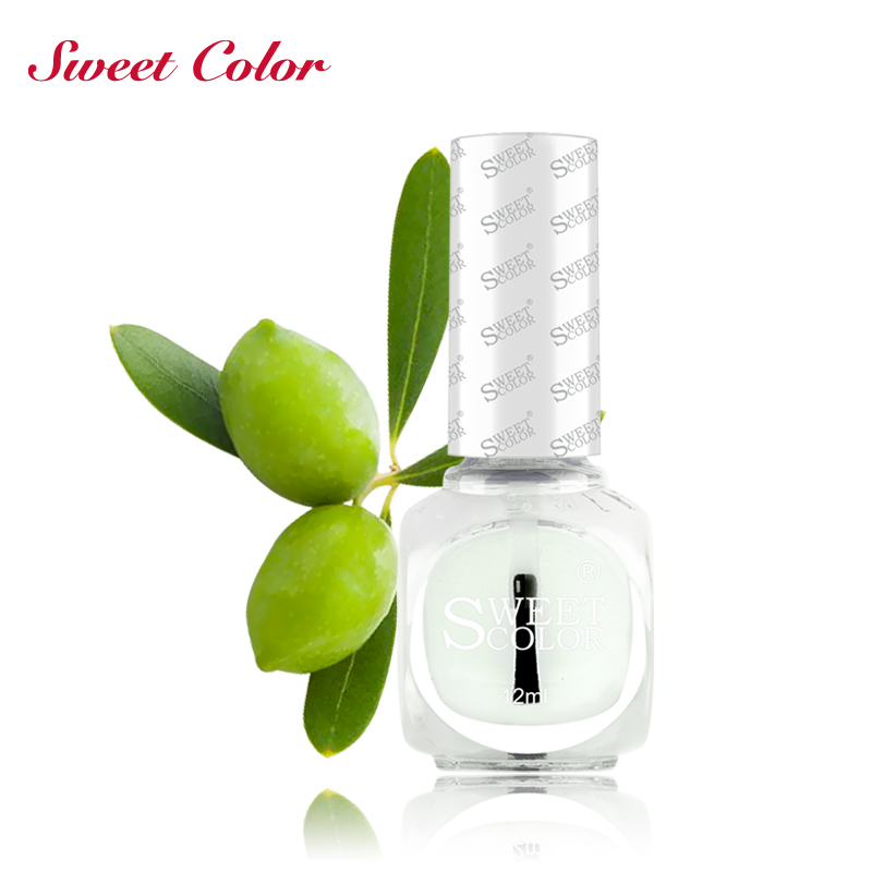 Sweet Color指甲油亮油 油橄榄亮甲油 透明快干亮色护甲油  12ML