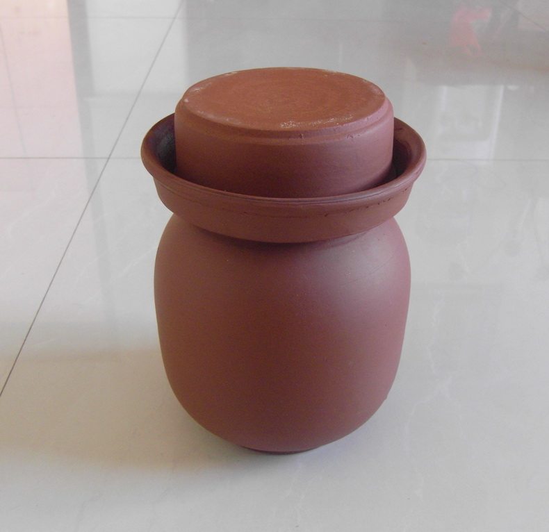 Intoxicous Yunnan Jianshui Purple Pottery Pot Dragon Kiln Firewood burning old factory jar with upper glazed loose tea jar storage jar