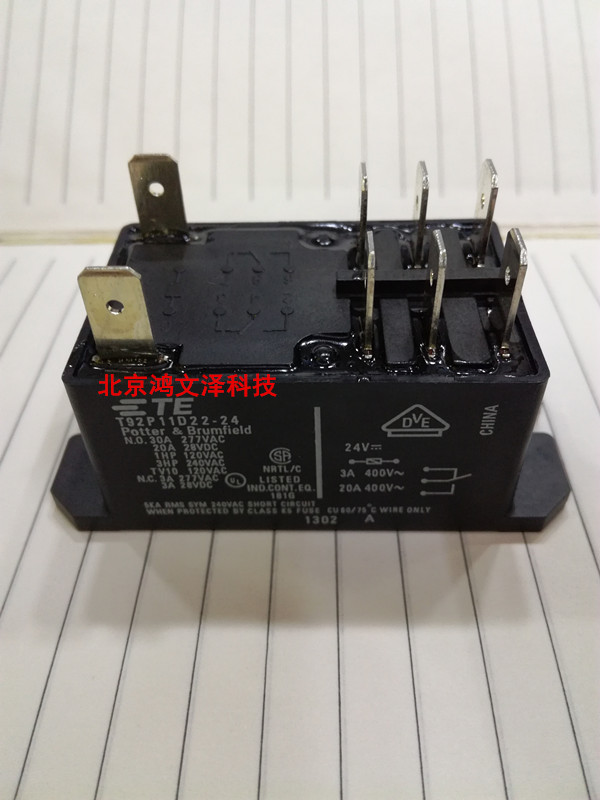T92P11D22-24 30A DC 24V hermetic relay Tyco is not used