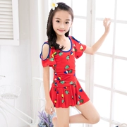 Đồ bơi cho bé gái Đồ bơi trẻ em Cô gái lớn Trẻ em phiên bản Hàn Quốc của bộ đồ bơi một mảnh dành cho học sinh