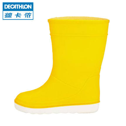 迪卡侬 雨鞋航海雨靴男女童 成人儿童果冻防水鞋胶鞋套鞋 TRIBORD