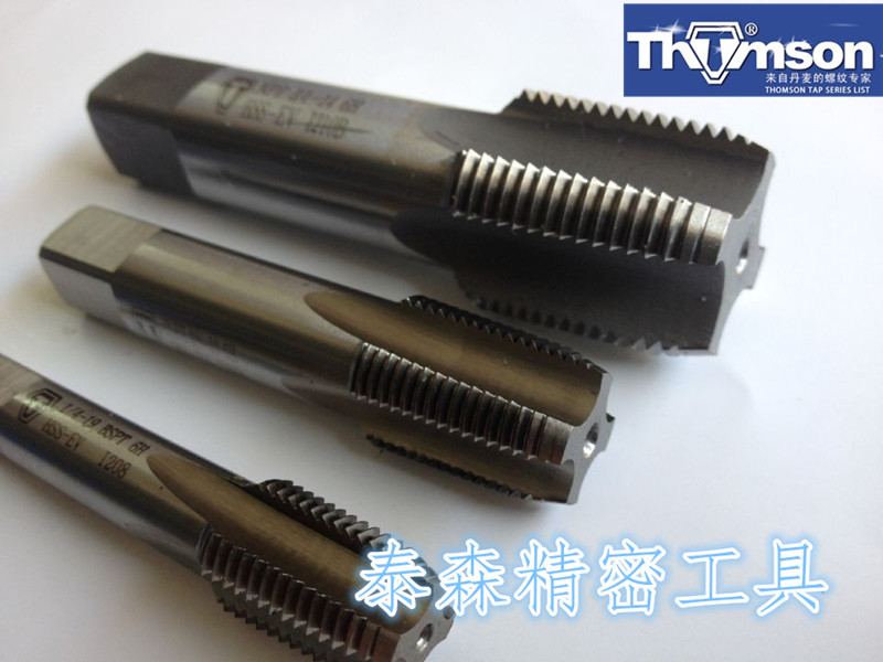 Denmark (THTMSON) US-made high-speed steel inclined tooth for screw tap NPT1 8-27 NPT1 4-Taobao