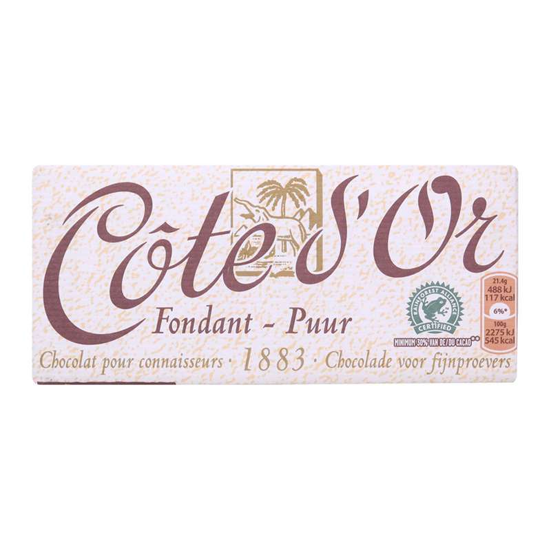 【苏宁易购】克特多金象COTEDOR 纯味巧克力 150g/盒
