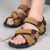 Giày nam nam sandal đế dày Rome ngoài trời sandal da mùa hè Giày đi biển mùa hè phiên bản Hàn Quốc của xu hướng dép Việt Nam giay the thao nam Sandal