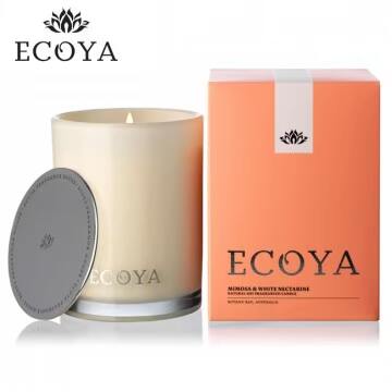 澳洲ECOYA 高雅香氛蜡烛-白桃含羞草 400g