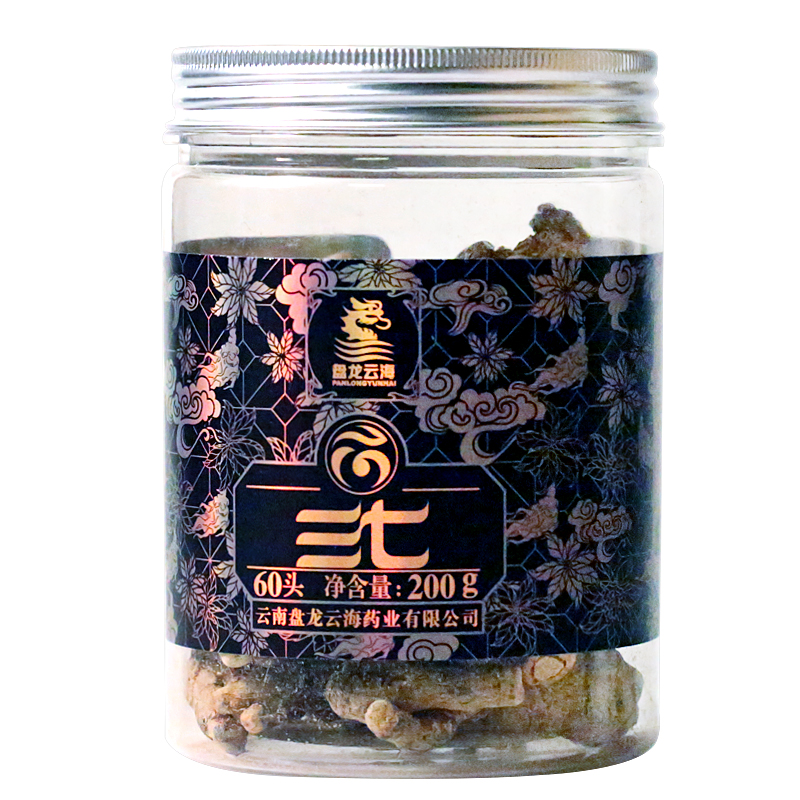 盘龙云海文山三七粉 超细粉 云南 三七60头200g