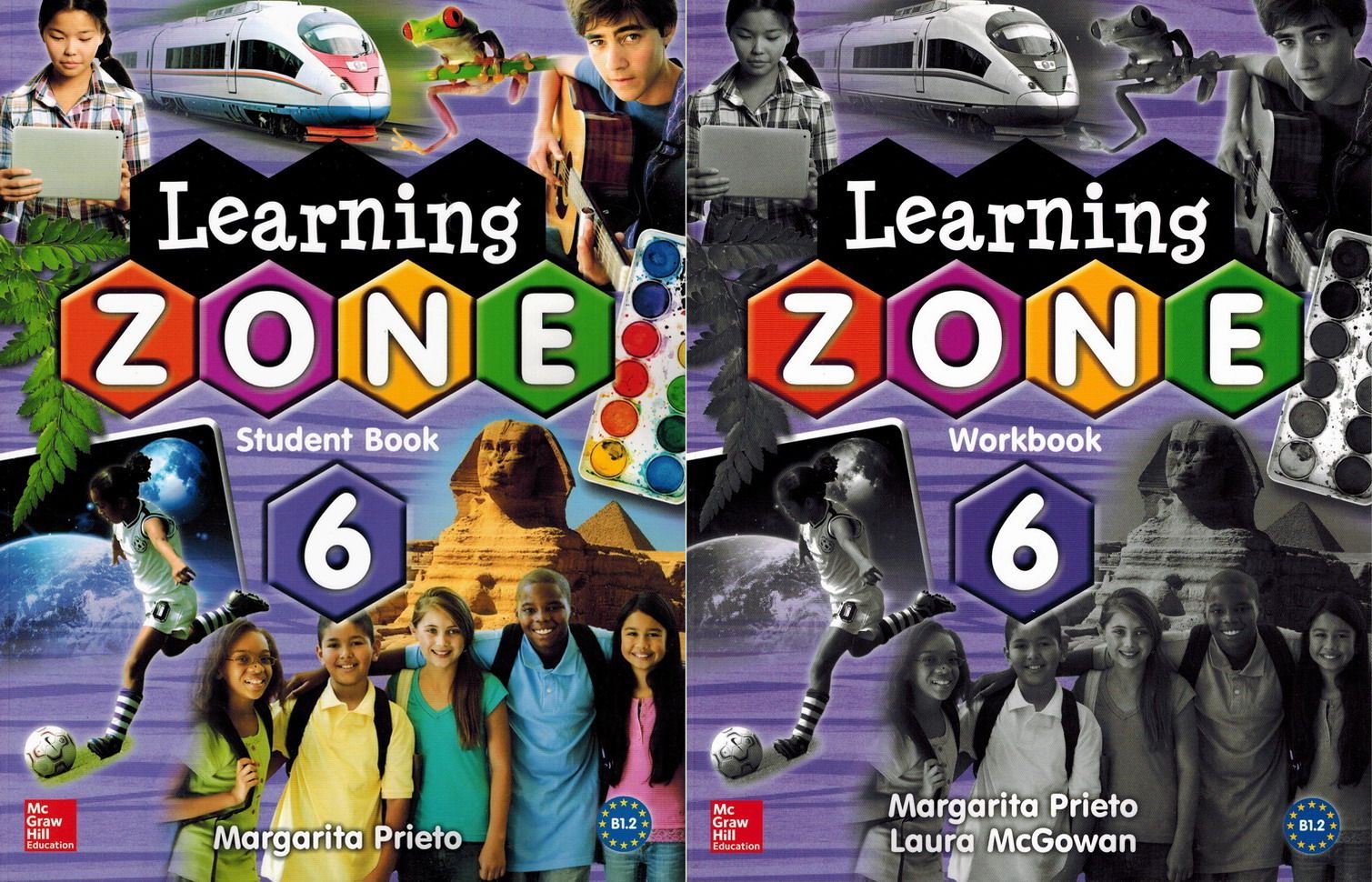 Beijing Shipping Learning Zone 6 students with book practice book CD suit