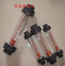 Plastic tube sub-flow meter pipe flow meter LZS-15 25-250L h LZB-15 -150