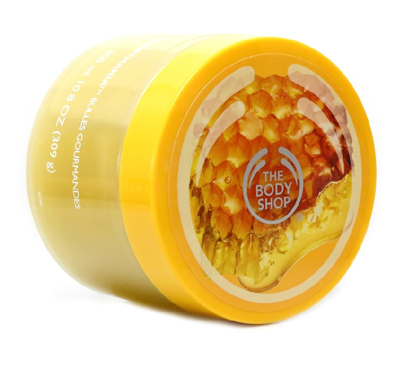 The body shop/美体小铺雨林花丛蜂蜜舒缓保湿身体泡泡浴300ml