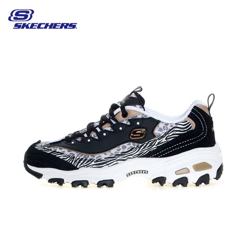 韩国正品Skechers/斯凯奇D’lites休闲男女运动熊猫鞋99999833